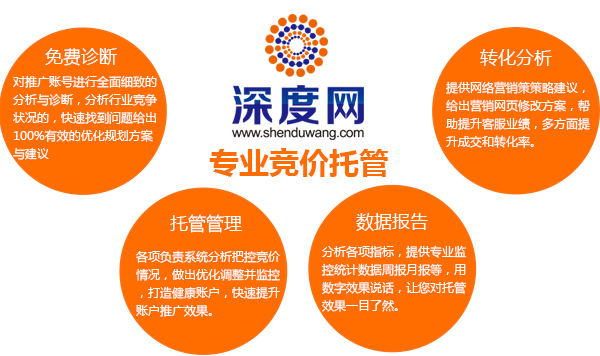 深度網(wǎng)是一家專業(yè)做競價托管的服務商