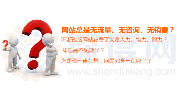 影響營(yíng)銷型網(wǎng)站流量的原因有哪些